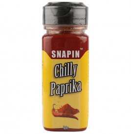Snapin Chilly Paprika   Glass Bottle  40 grams